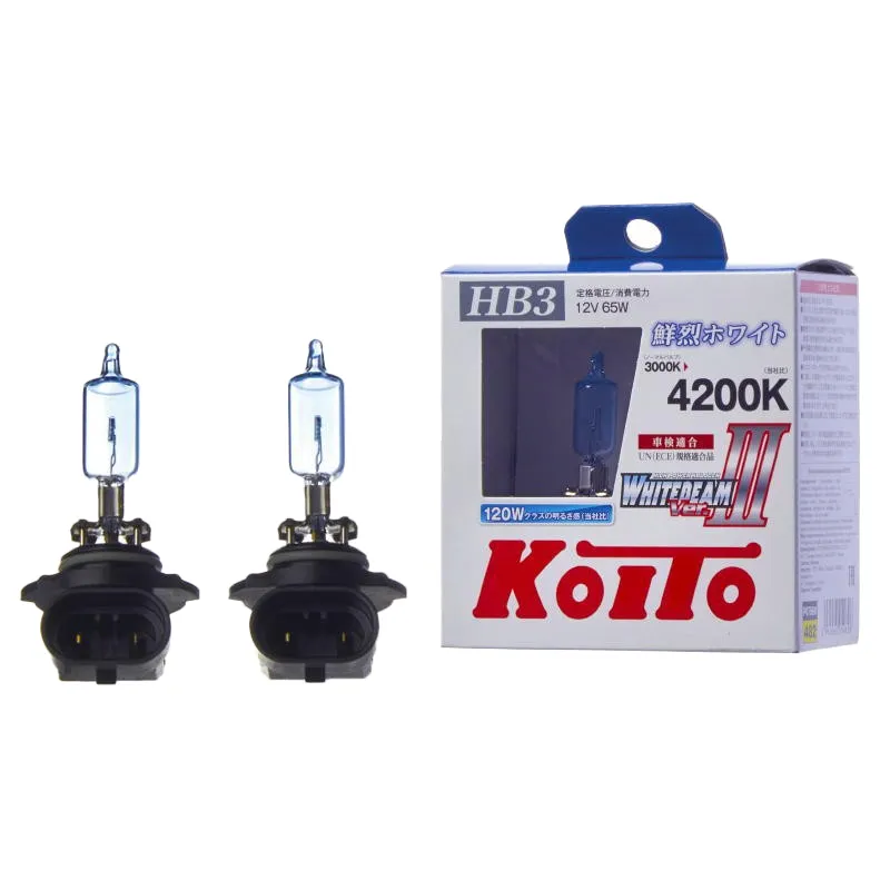 Лампа галогенная KOITO P0756W HB3, 2 шт